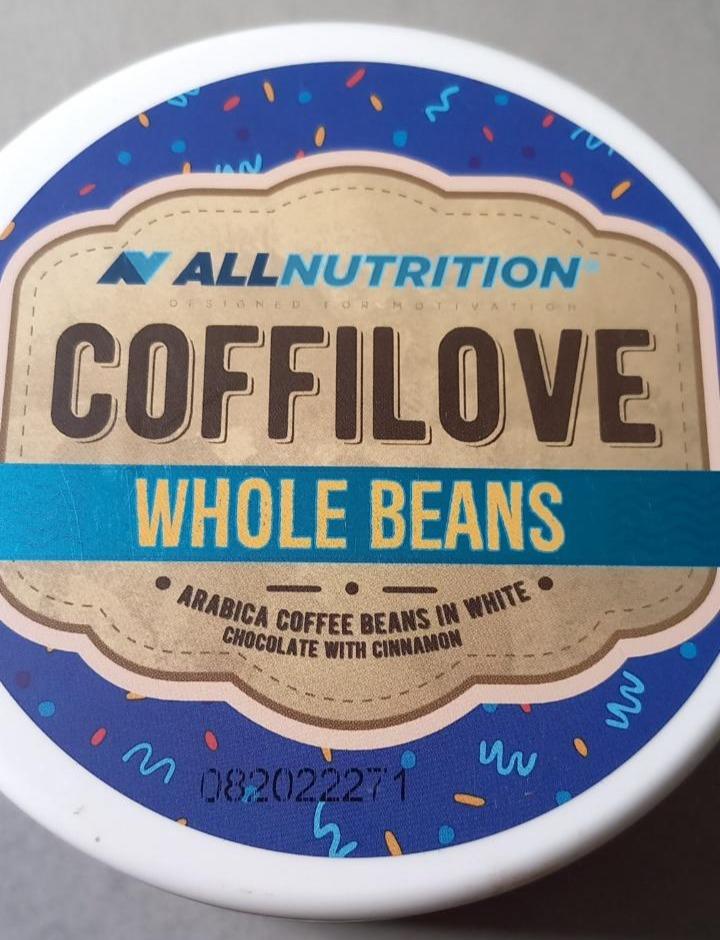 Zdjęcia - CoffiLOVE Whole Beans White Chocolate with Cinnamon Coffee Beans Allnutrition