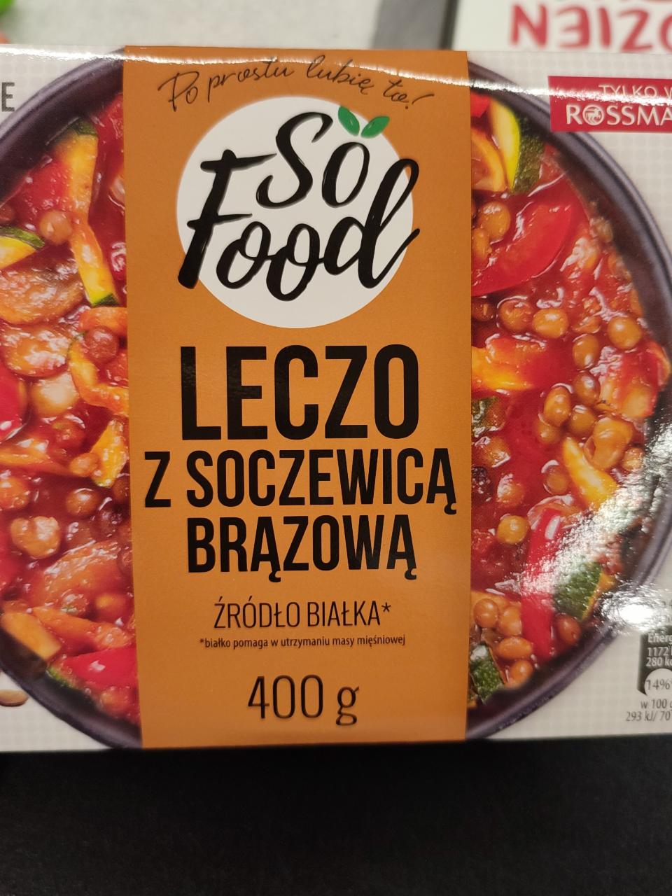 Zdjęcia - leczo z soczewicą brązową So Food