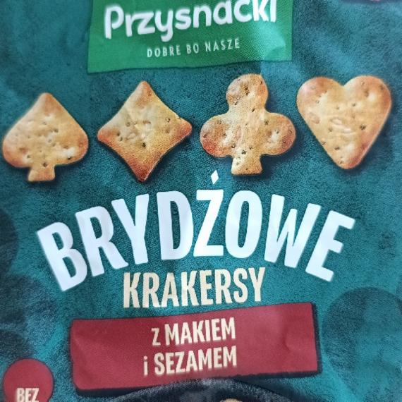 Zdjęcia - Brydżowe krakersy z makiem i sezamem Przysnacki