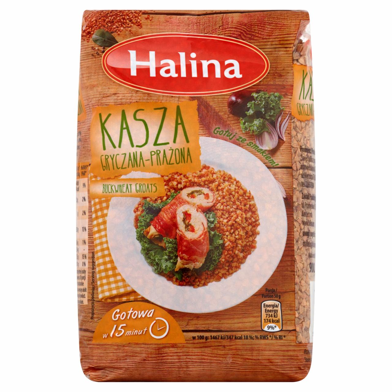 Zdjęcia - Halina Kasza gryczana-prażona 900 g