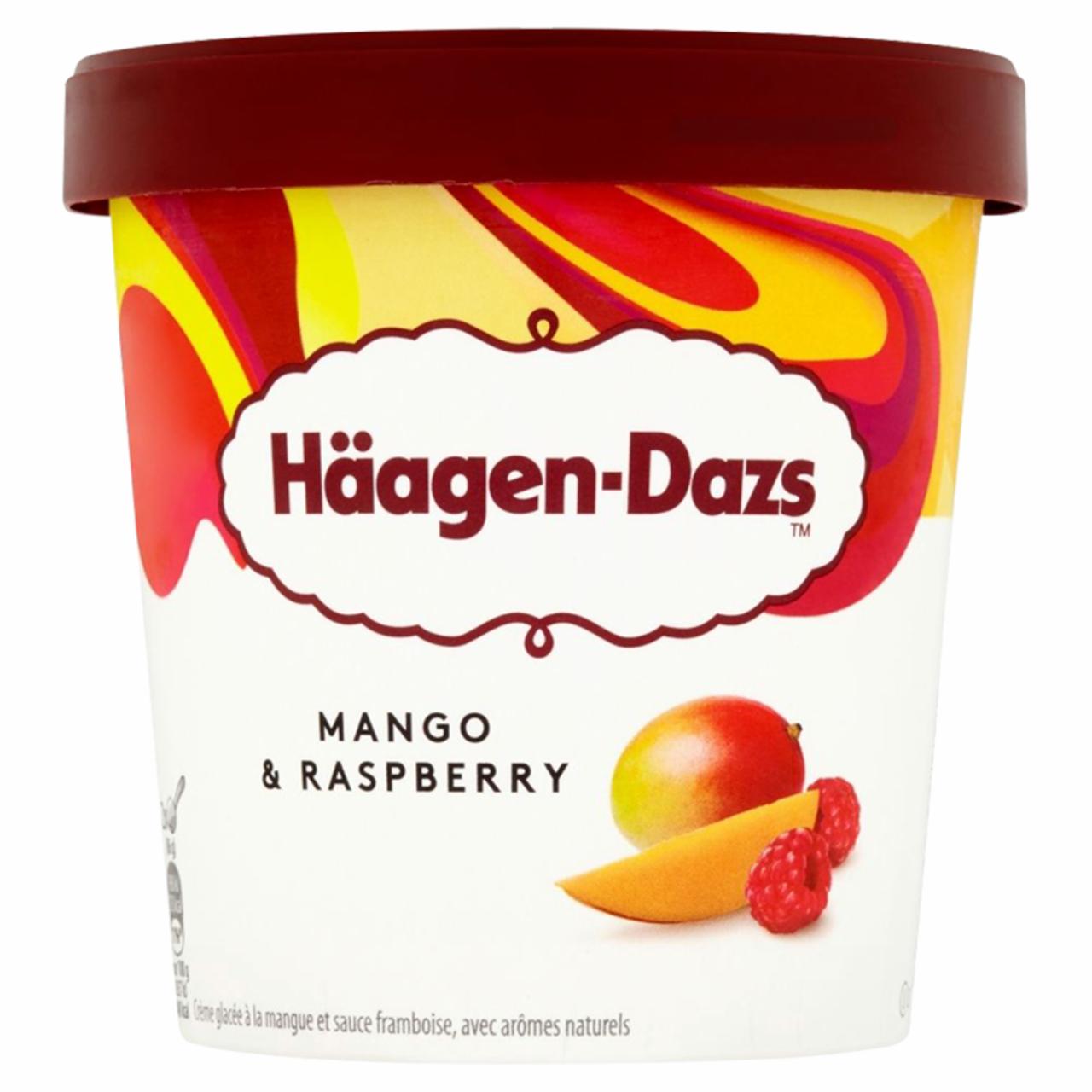 Zdjęcia - Häagen-Dazs Lody mango z sosem malinowym 460 ml