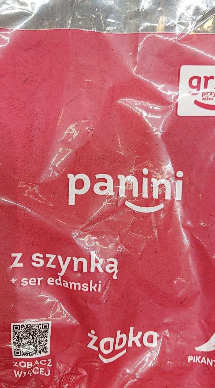 Zdjęcia - panini z szynką + ser edamski Żabka