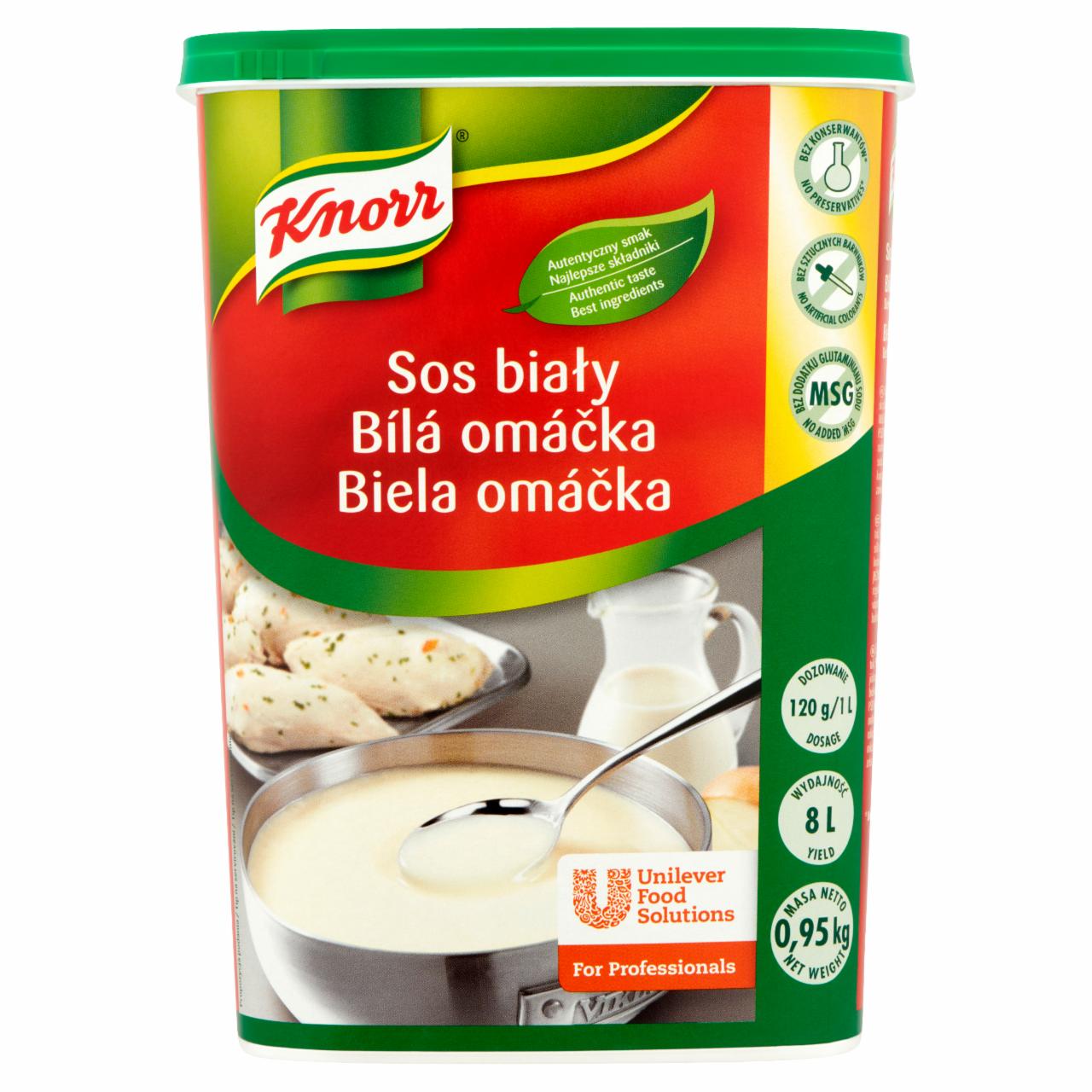 Zdjęcia - Knorr Sos biały 0,95 kg