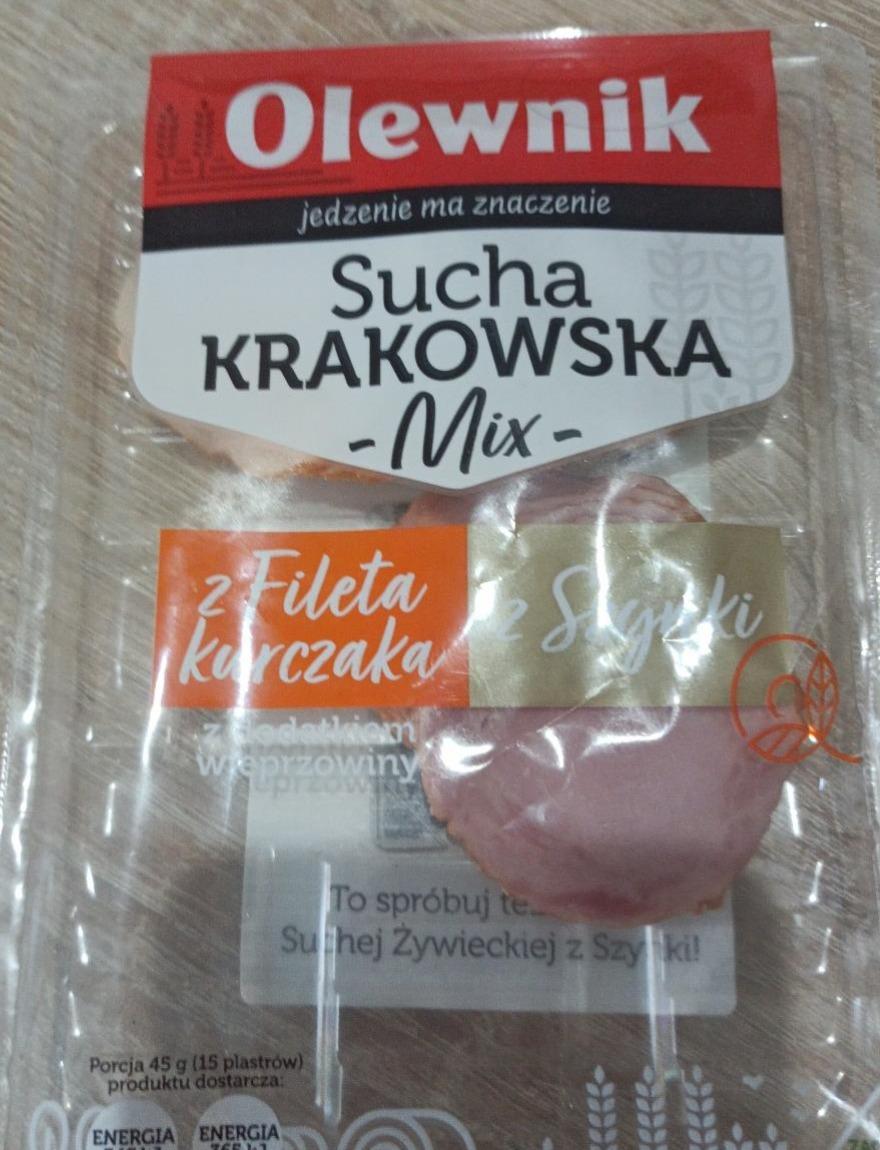 Zdjęcia - Sucha krakowska mix z fileta z kurczaka i z szynki Olewnik