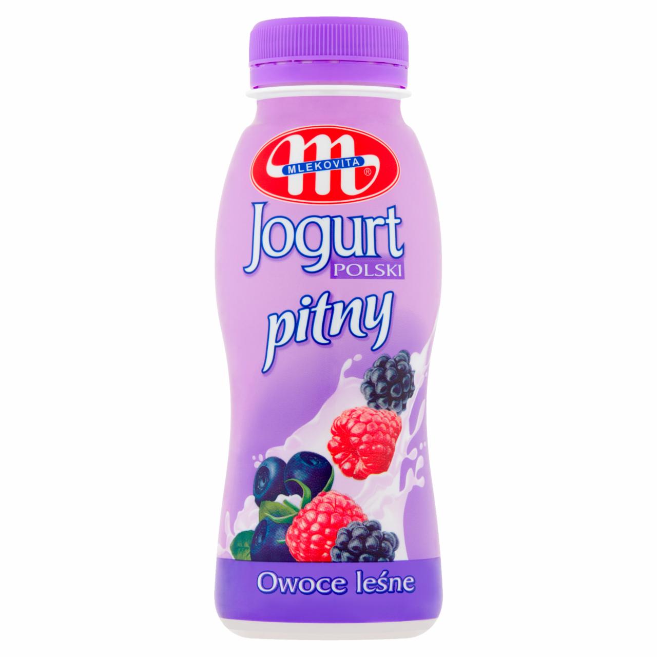 Zdjęcia - Jogurt Polski owoce leśne Mlekovita