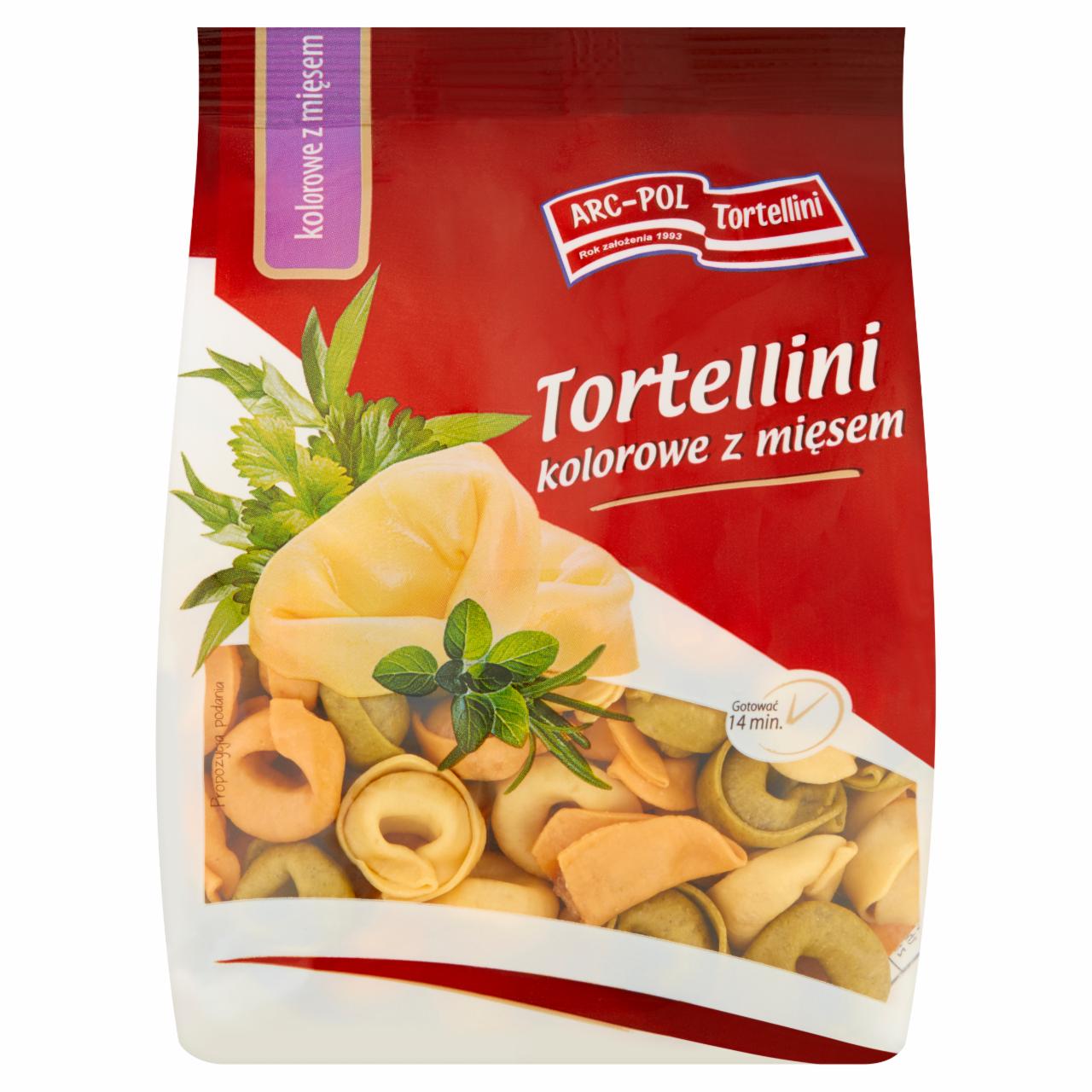 Zdjęcia - Tortellini kolorowe z mięsem 250 g