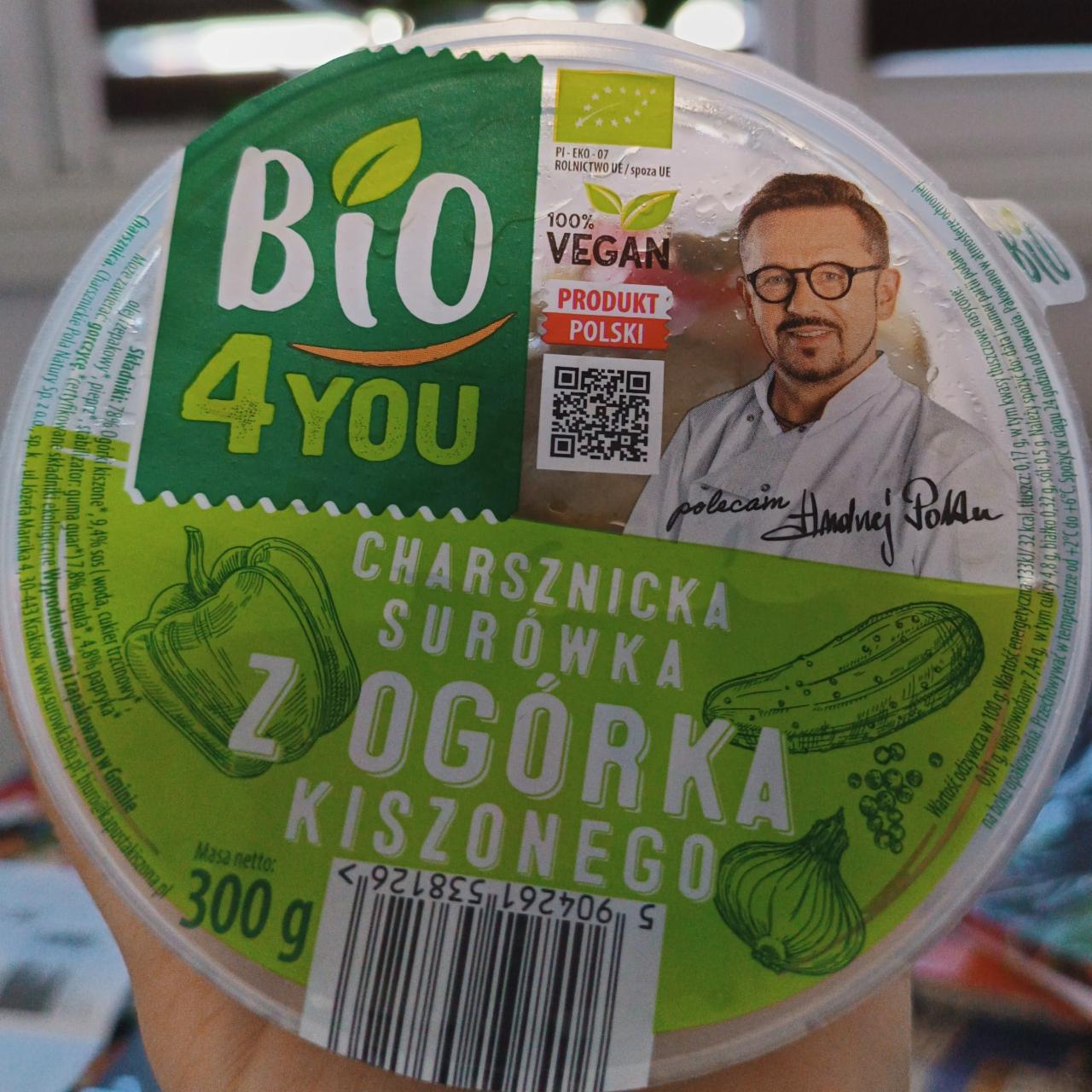 Zdjęcia - Charsznicka surówka z ogórka kiszonego Bio4You