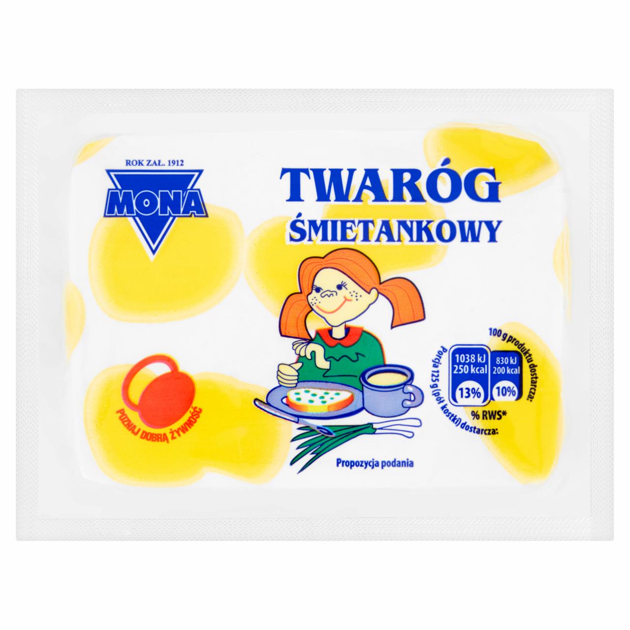 Zdjęcia - Mona Twaróg śmietankowy 250 g