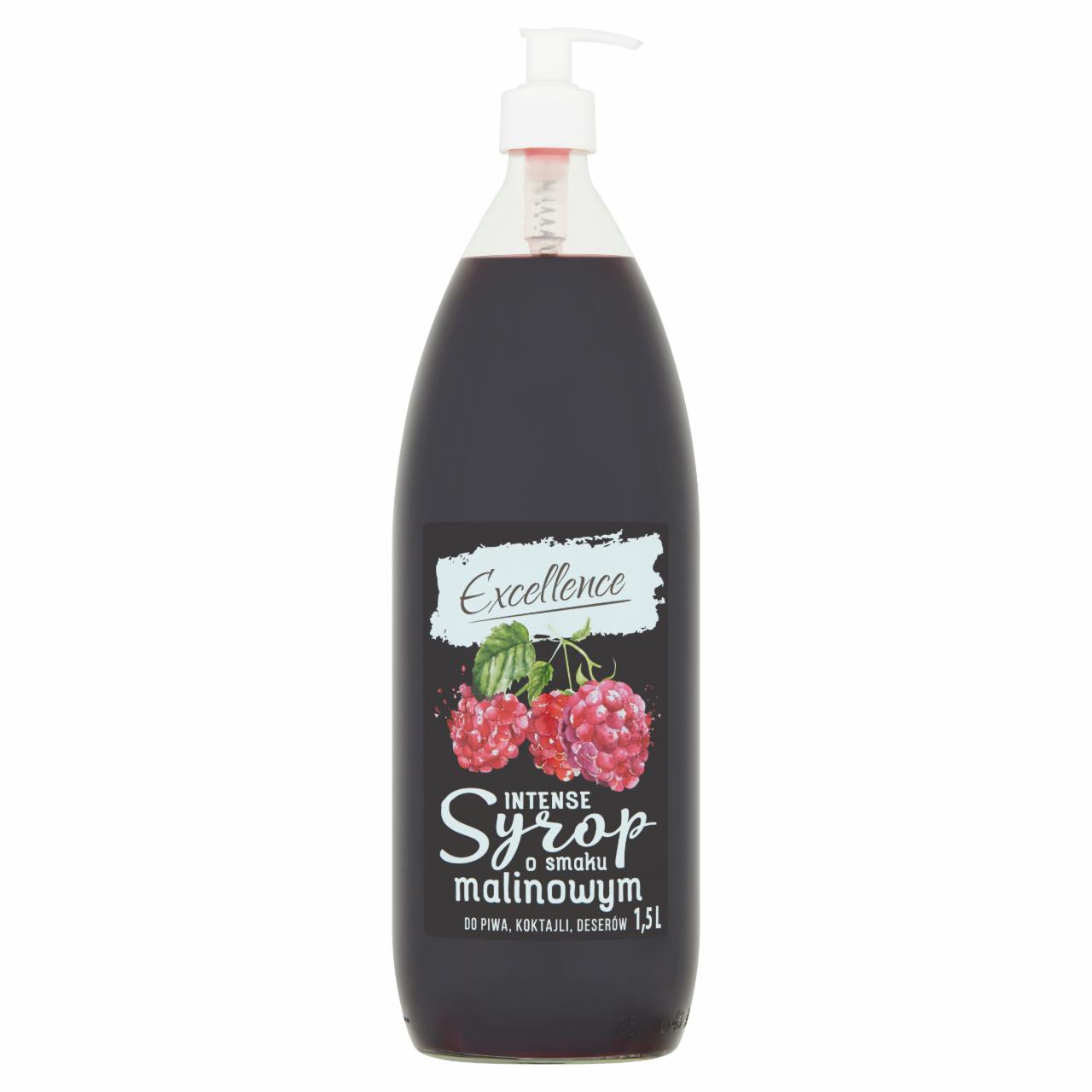 Zdjęcia - Excellence Intense Syrop o smaku malinowym 1,5 l