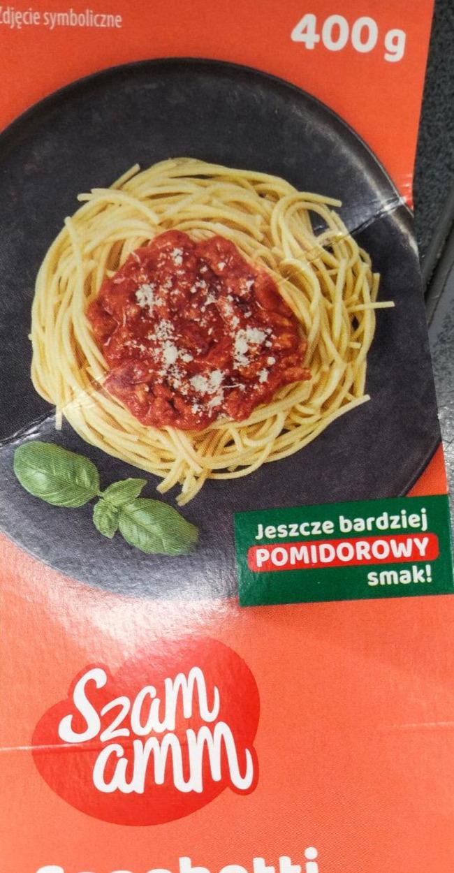 Zdjęcia - spaghetti bolognese jesszcze bardziej pomidorowy smak Szam amm