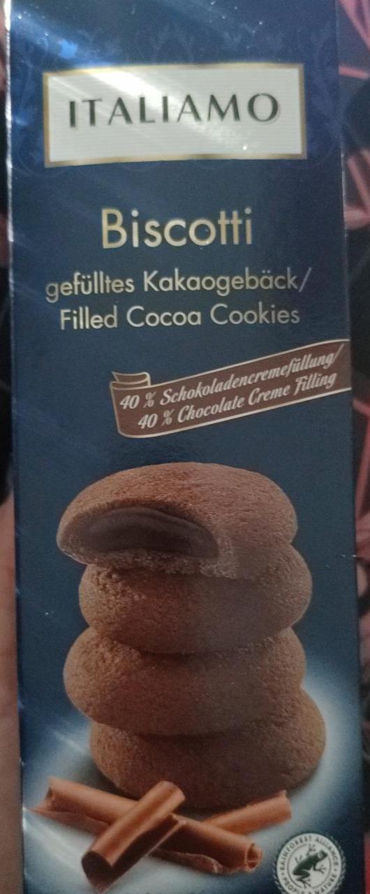 Zdjęcia - Biscotti Filled Cocoa Cookies Italiamo
