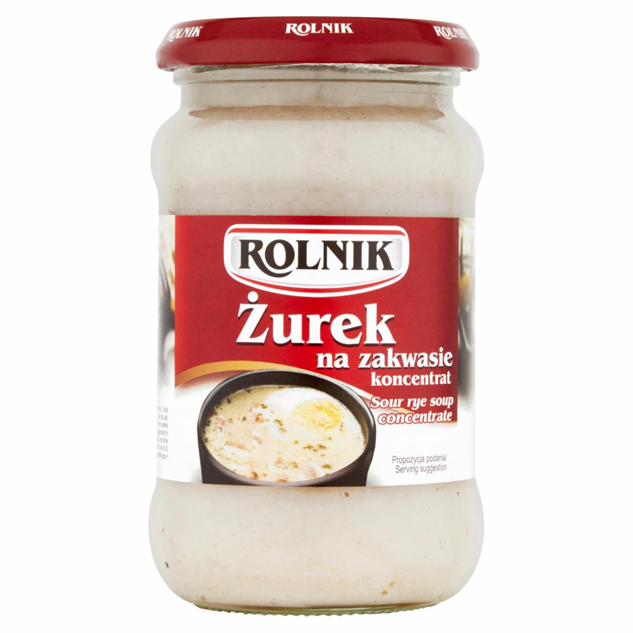 Zdjęcia - Rolnik Żurek na zakwasie koncentrat 340 g