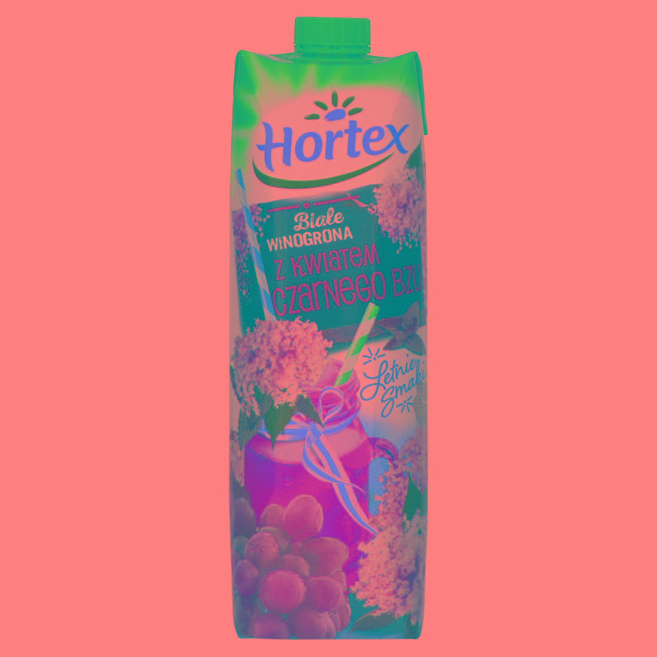 Zdjęcia - Hortex Letnie Smaki Białe winogrona z kwiatem czarnego bzu Napój 1 l