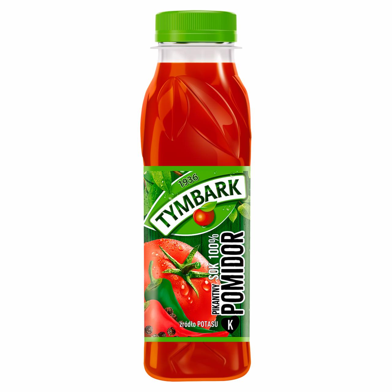 Zdjęcia - Tymbark Sok 100% pikantny pomidor 300 ml