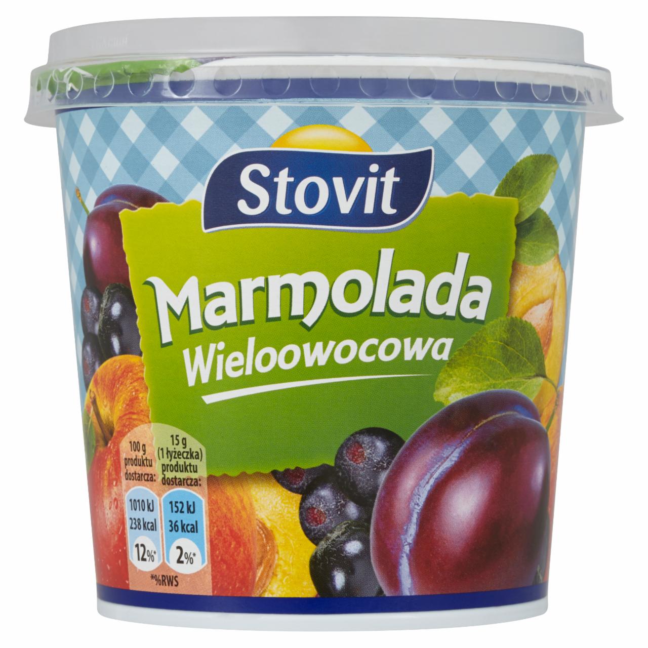 Zdjęcia - Stovit Marmolada wieloowocowa 470 g