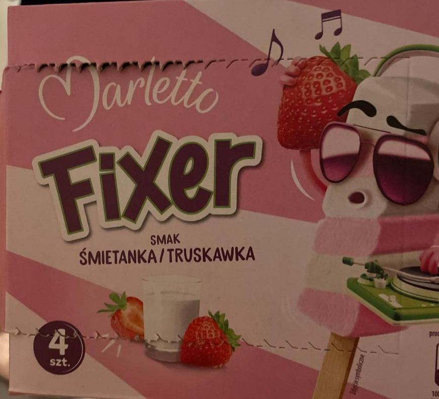 Zdjęcia - Marletto Fixer śmietanka/truskawka