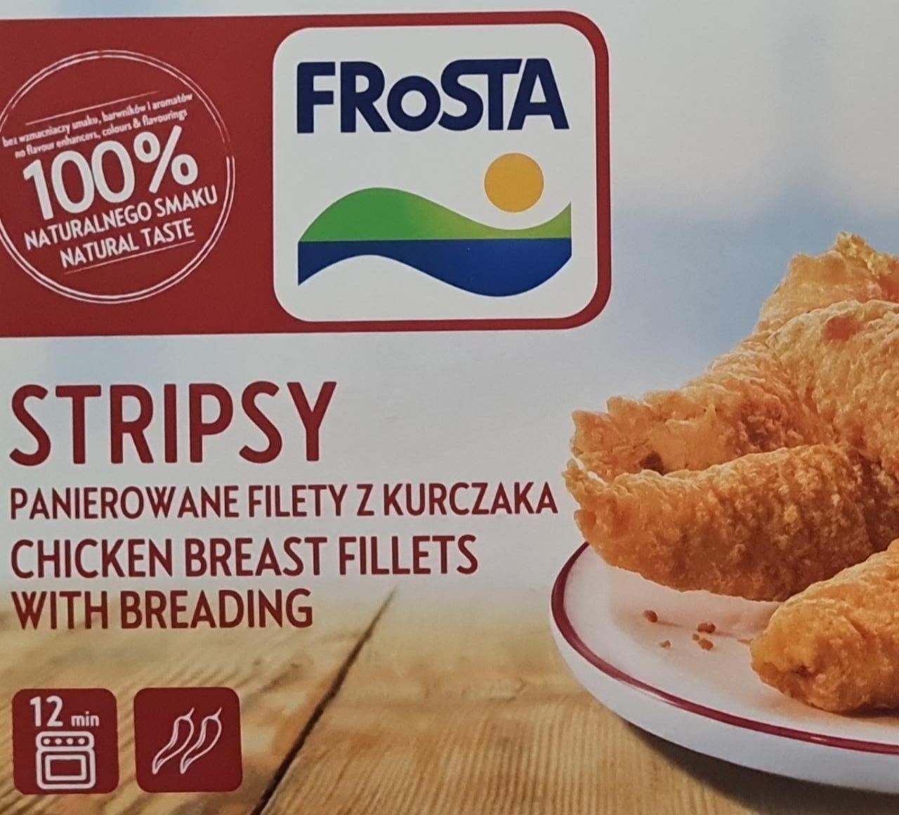 Zdjęcia - Stripsy Panierowane filety z kurczaka FRoSTA