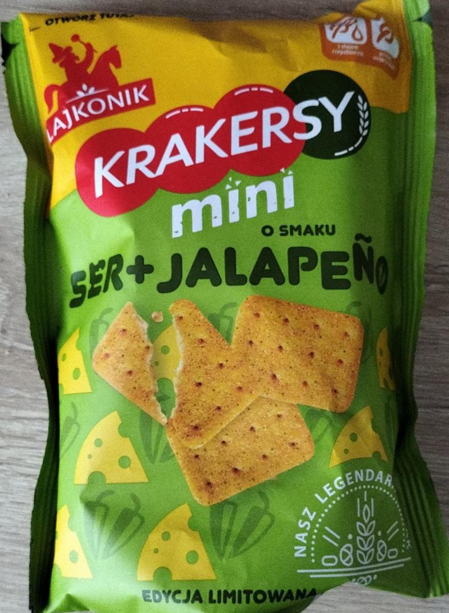 Zdjęcia - Krakersy mini o smaku sera i jalapeno Lajkonik