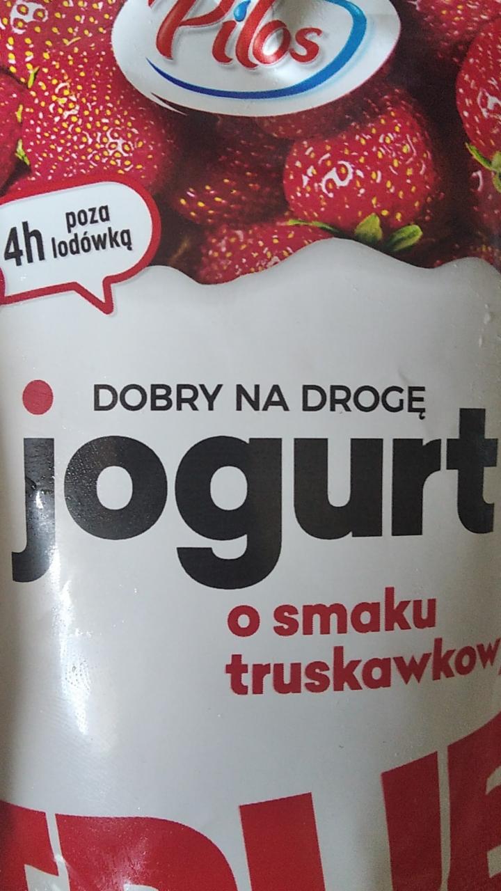 Zdjęcia - Jogurt o smaku truskawkowym Pilos