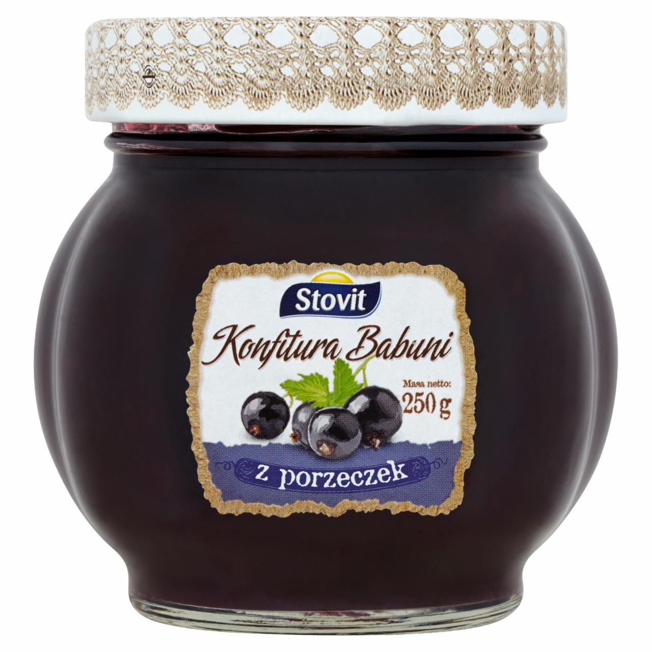 Zdjęcia - Stovit Konfitura Babuni z porzeczek 250 g