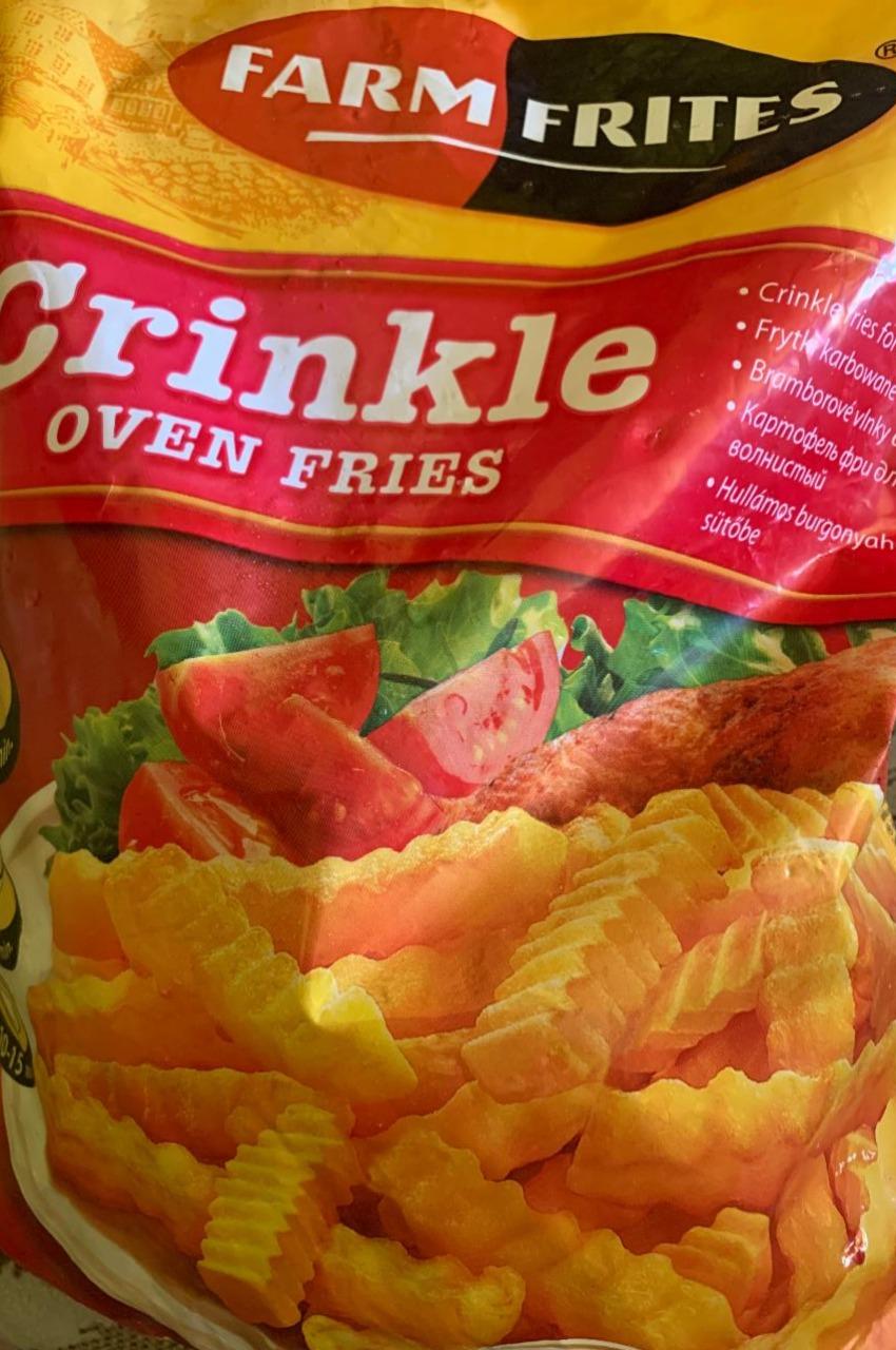 Zdjęcia - Frytki Crinkle oven fries FARM FRITES