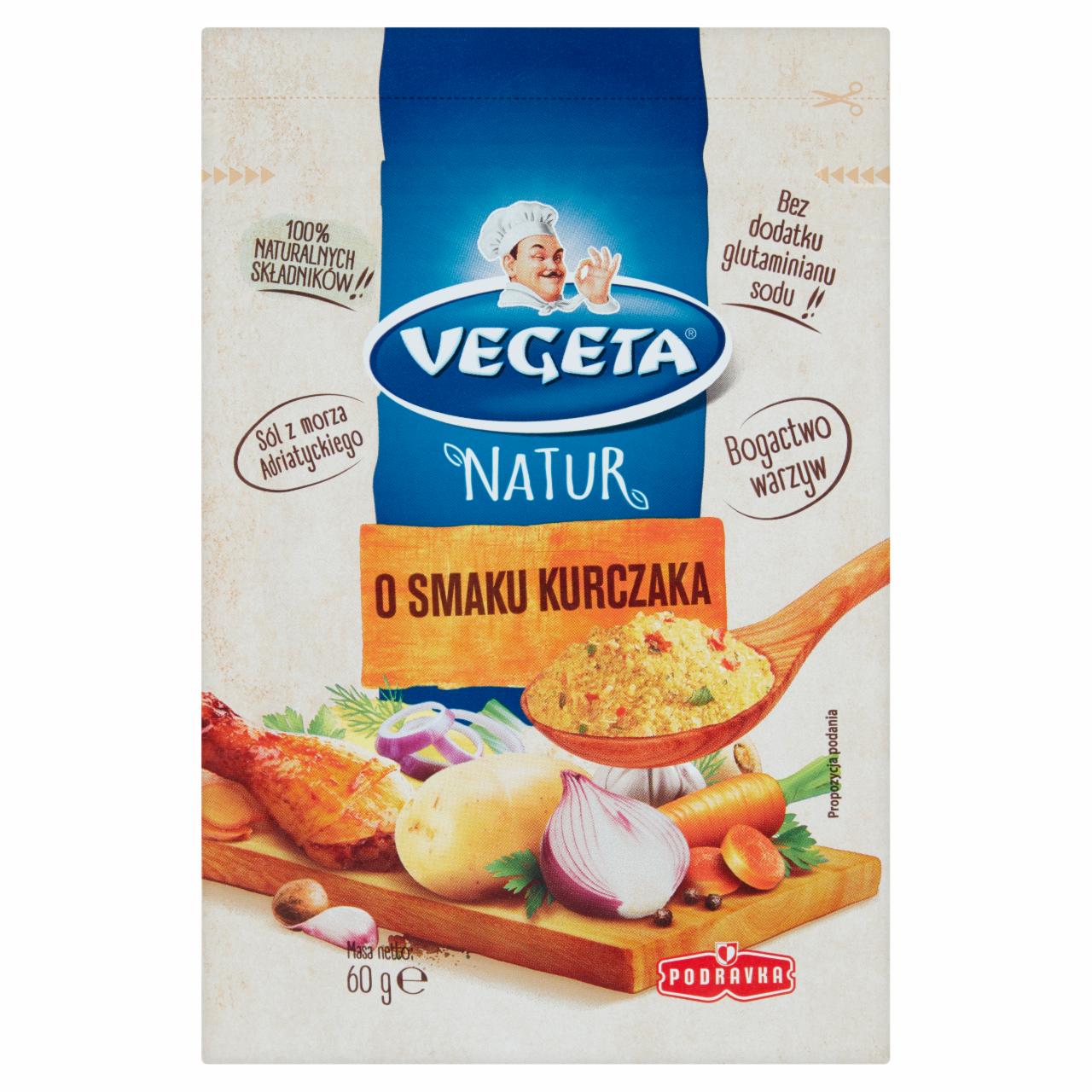 Zdjęcia - Vegeta Natur Przyprawa o smaku kurczaka 60 g