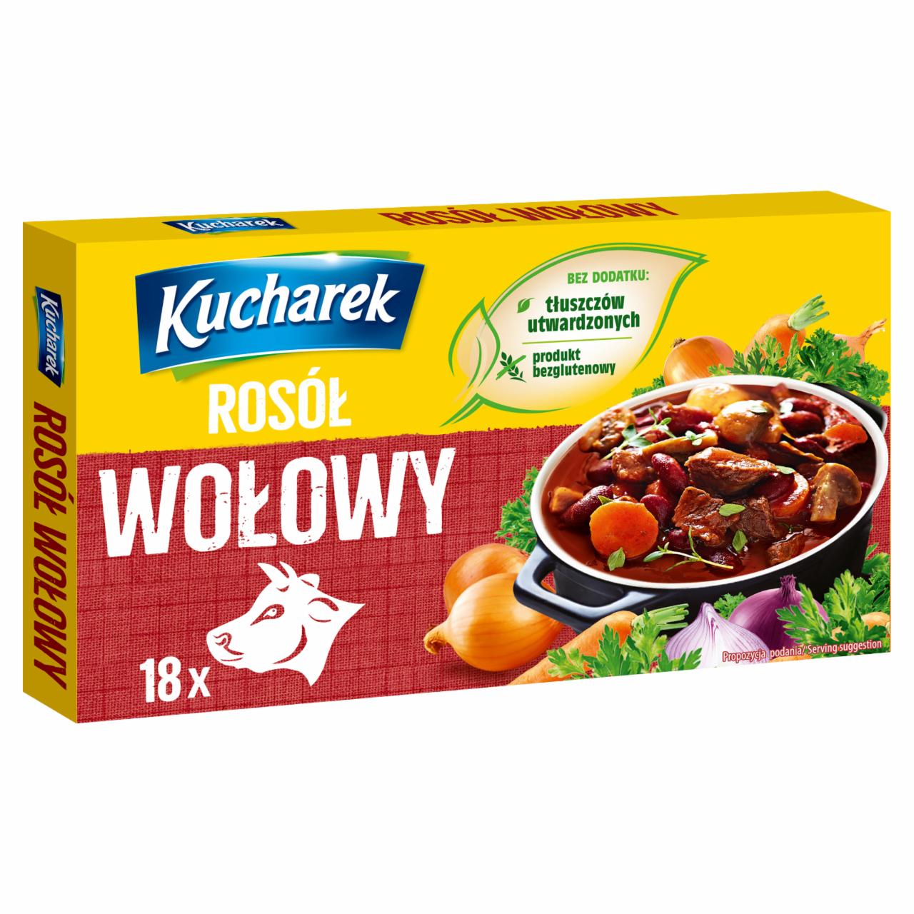 Zdjęcia - Kucharek Rosół wołowy 180 g (18 x 10 g)