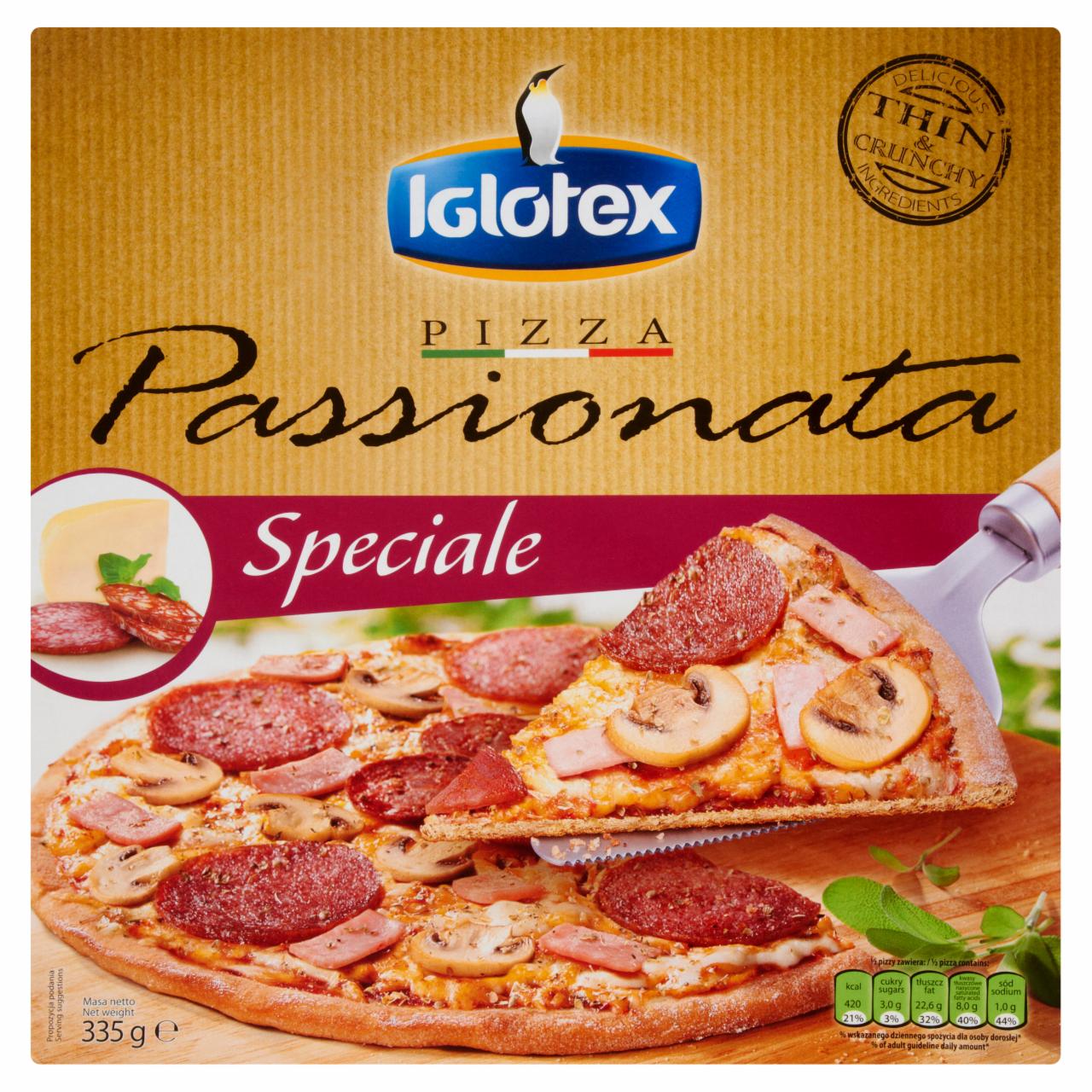 Zdjęcia - Iglotex Passionata Pizza Speciale 335 g