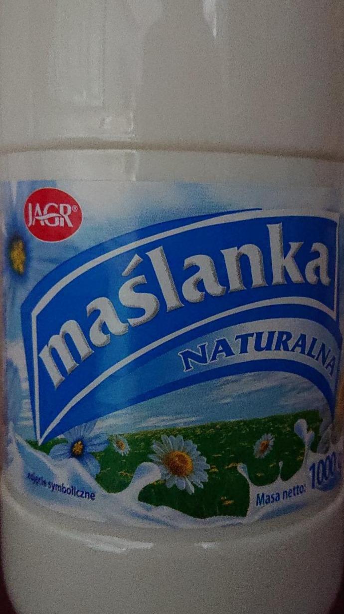 Zdjęcia - Polmlek Maślanka naturalna 0,2 % 1 l