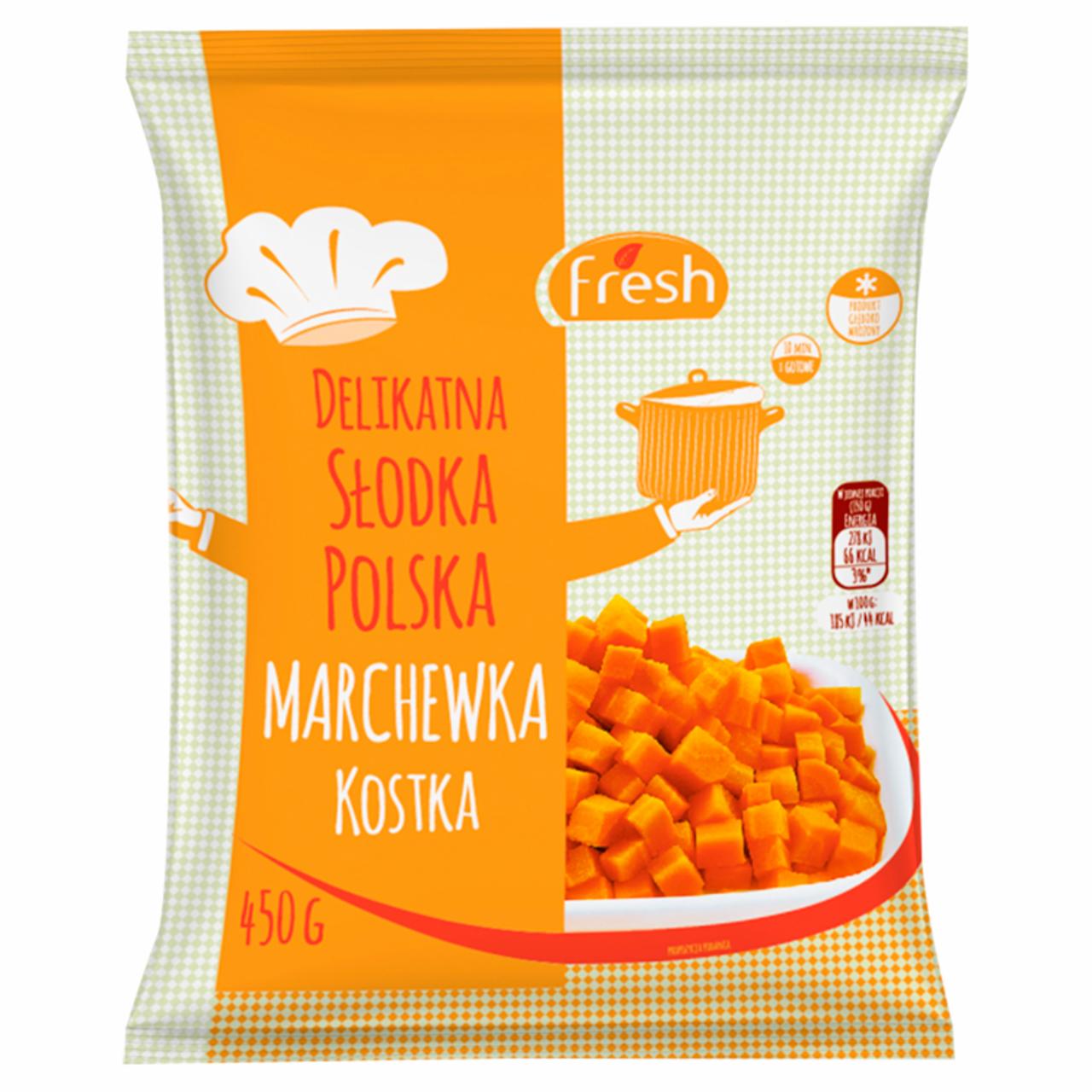 Zdjęcia - Fresh Marchewka kostka 450 g