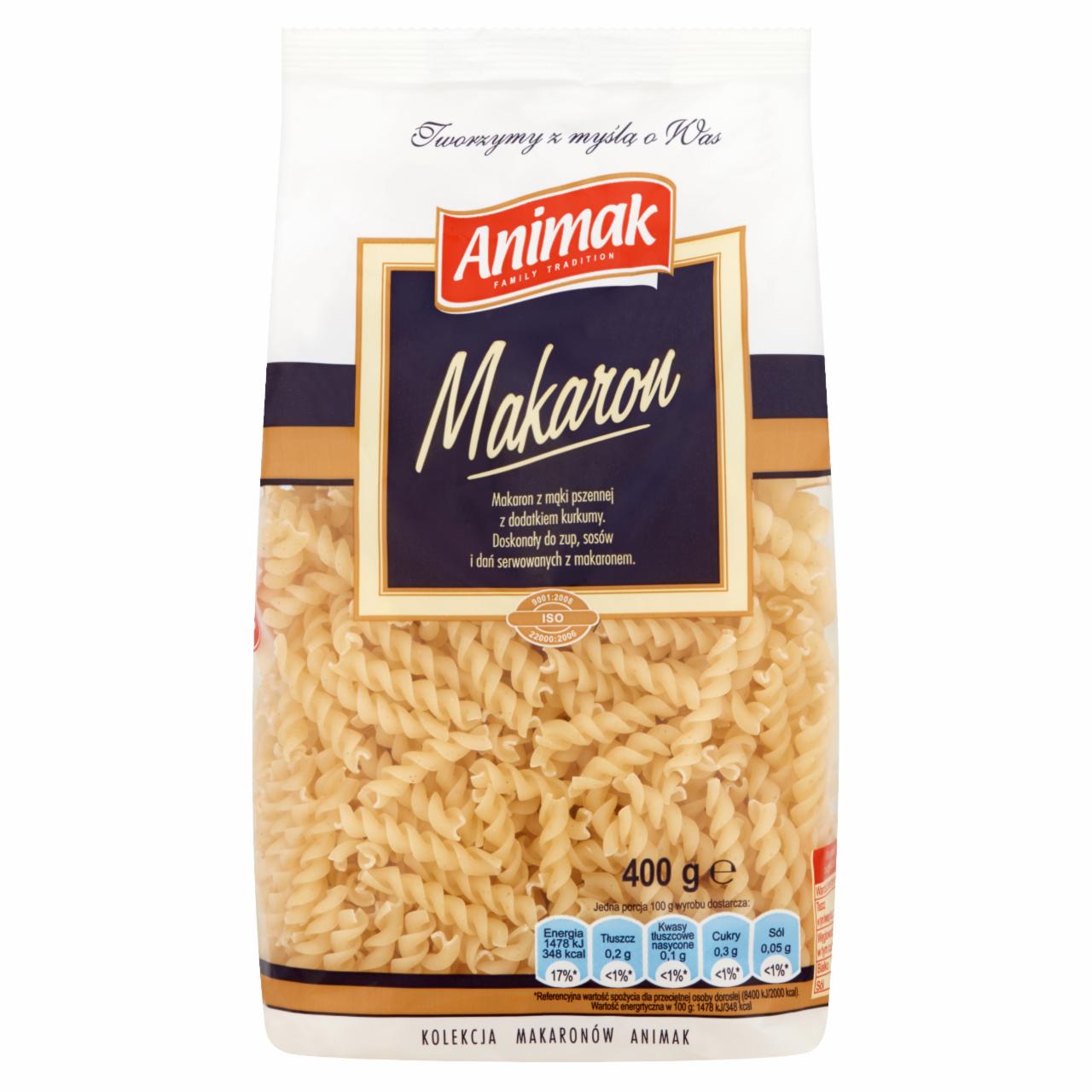 Zdjęcia - Animak Makaron świderek 400 g