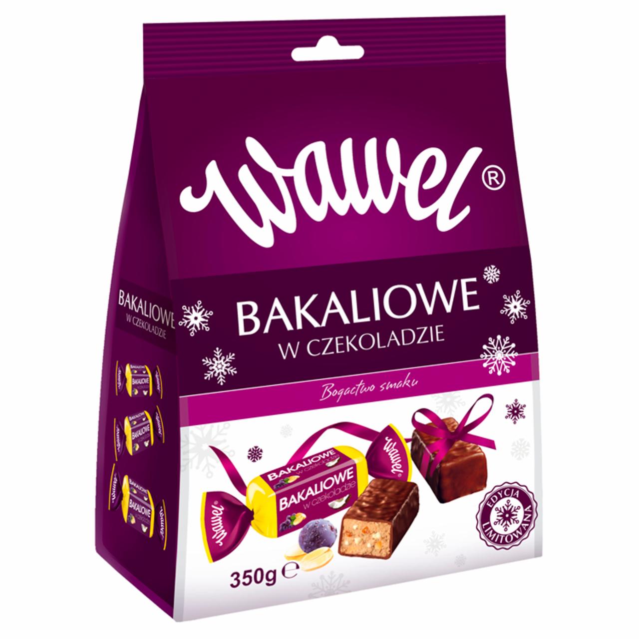 Zdjęcia - Wawel Bakaliowe w czekoladzie Cukierki 350 g