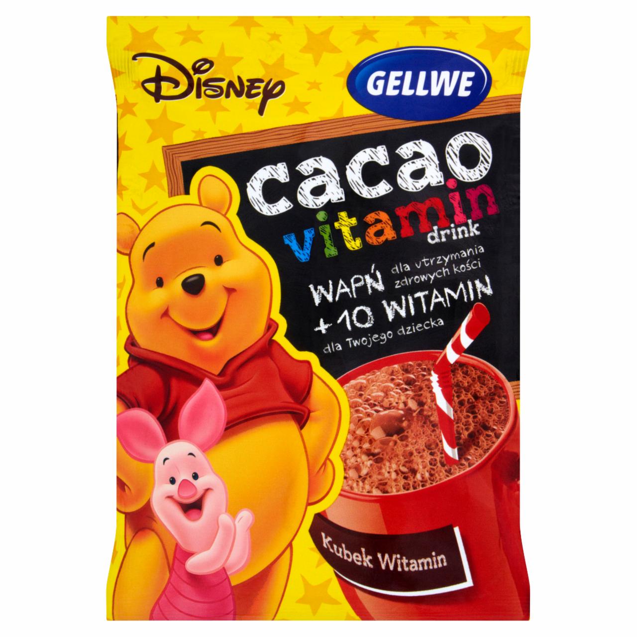 Zdjęcia - Gellwe Disney Kubuś i Przyjaciele Napój kakaowy z witaminami i wapniem 150 g