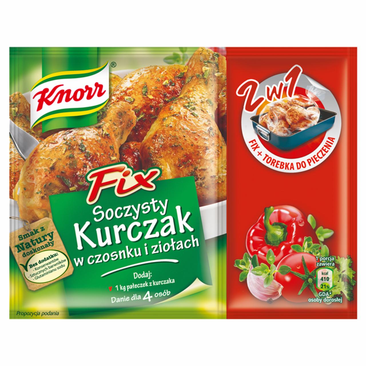 Zdjęcia - Knorr Fix Soczysty kurczak w czosnku i ziołach 25 g