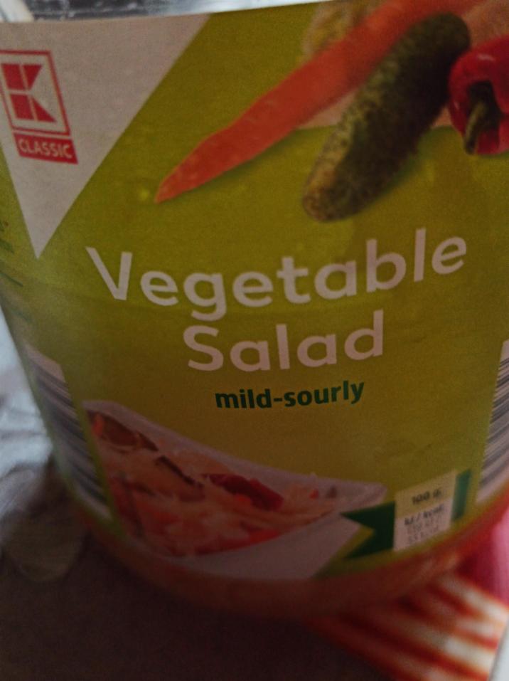 Zdjęcia - vegetable salad K-classic