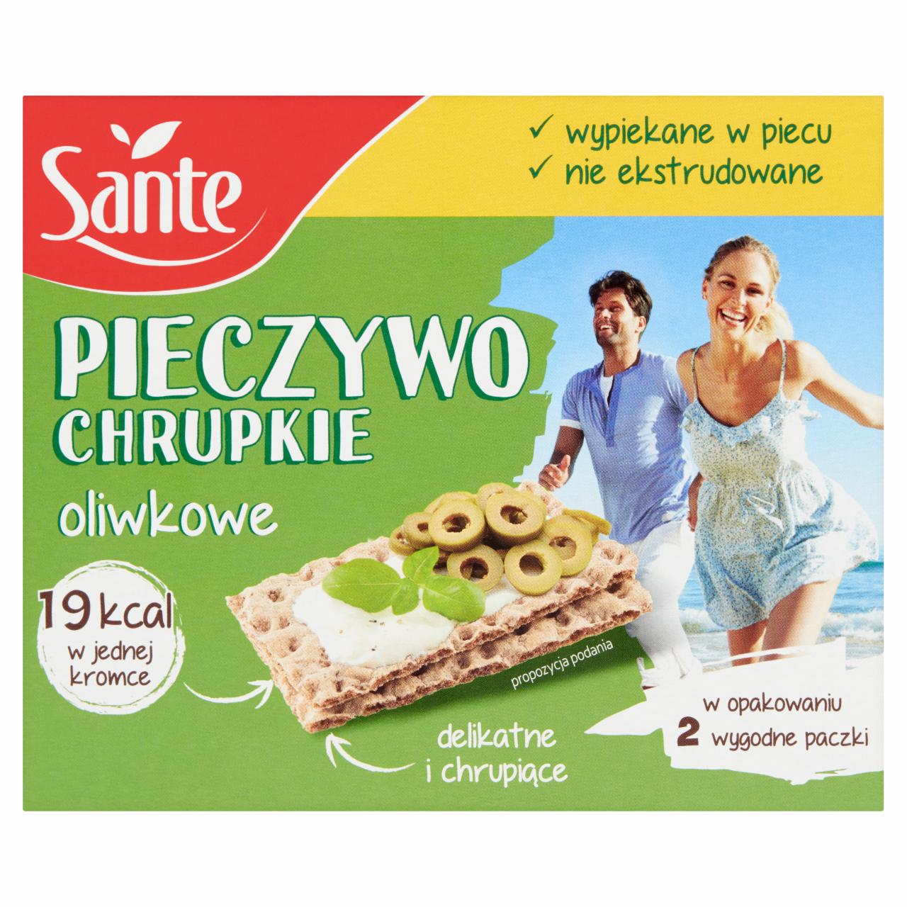 Zdjęcia - Pieczywo chrupkie oliwkowe Sante