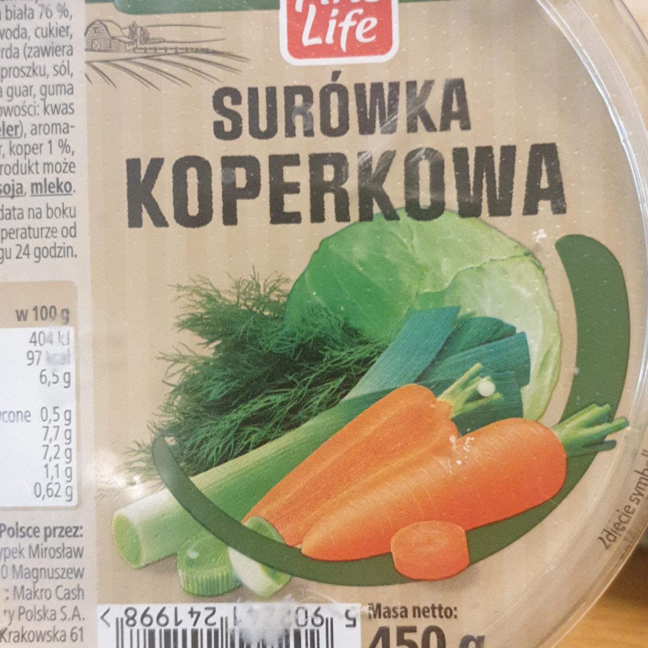 Zdjęcia - Surówka koperkowa Fine Life