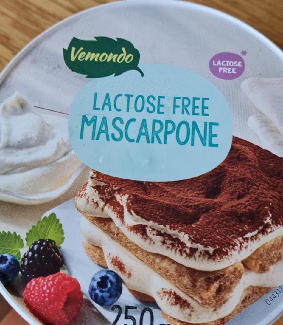 Zdjęcia - Lactose free mascarpone Vemondo