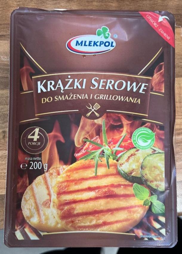 Zdjęcia - Mlekpol Krążki serowe do smażenia i grillowania 200 g