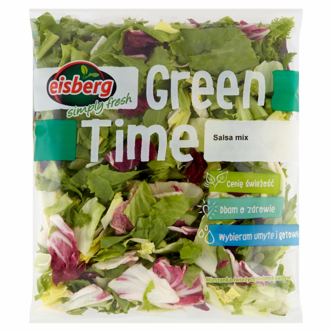 Zdjęcia - Eisberg Green Time Salsa mix Mieszanka świeżych krojonych warzyw 180 g