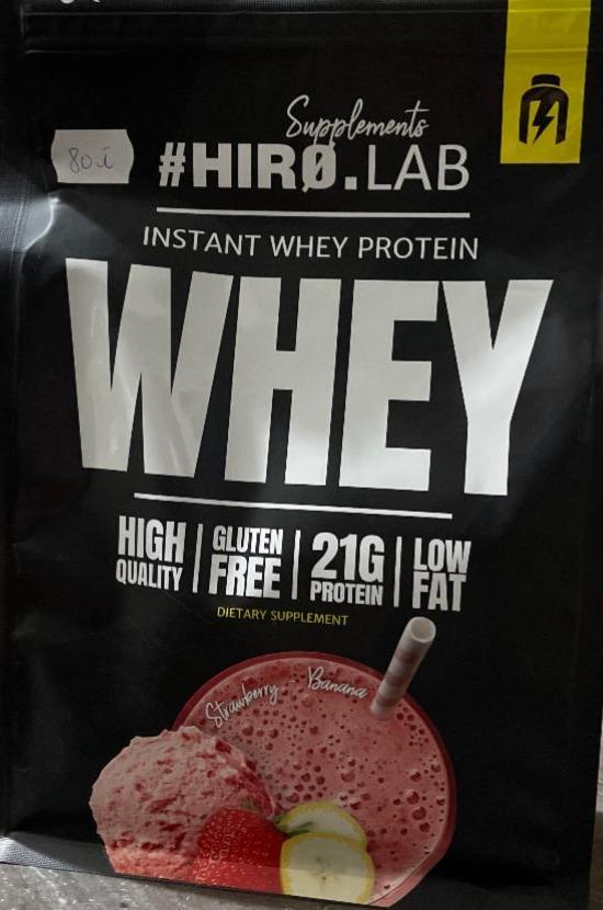 Zdjęcia - Whey protein strawberry banana Hiro Lab
