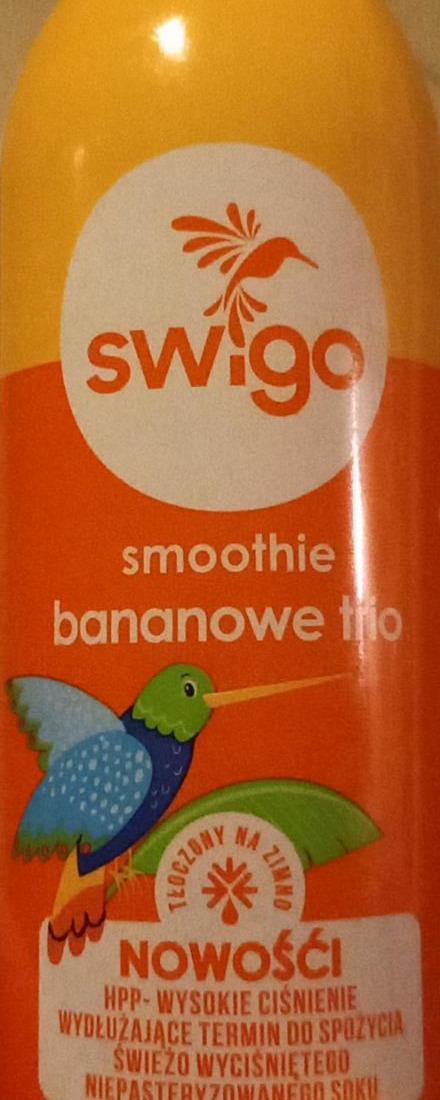 Zdjęcia - Smoothie bananowe trio Swigo