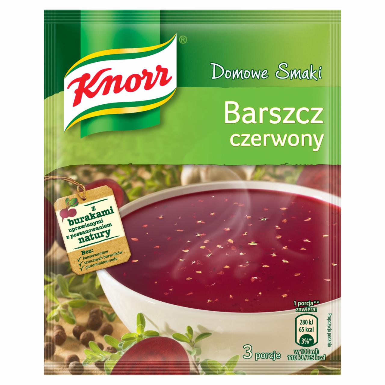 Zdjęcia - Knorr Domowe Smaki Barszcz czerwony 53 g