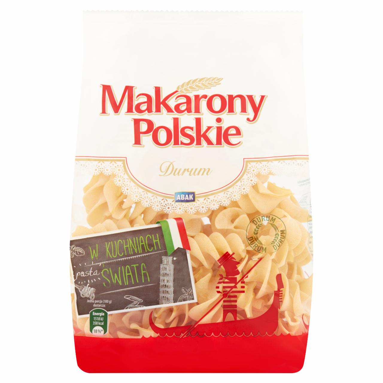 Zdjęcia - Makarony Polskie Makaron durum duże świdry 400 g