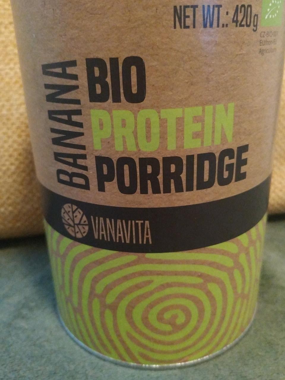 Zdjęcia - Bio Protein Porridge Banana VanaVita