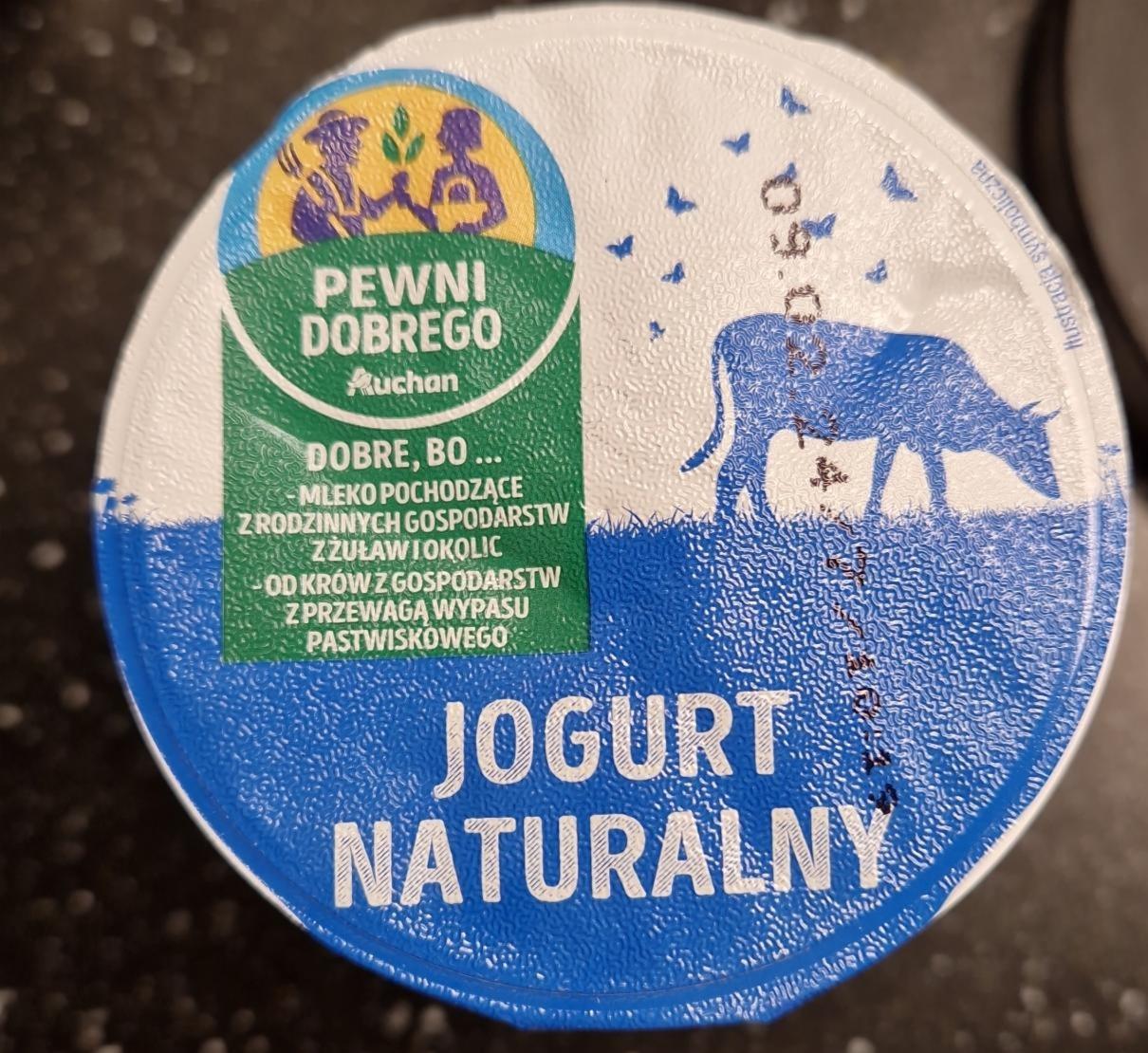Zdjęcia - Jogurt Naturalny Pewni Dobrego Auchan
