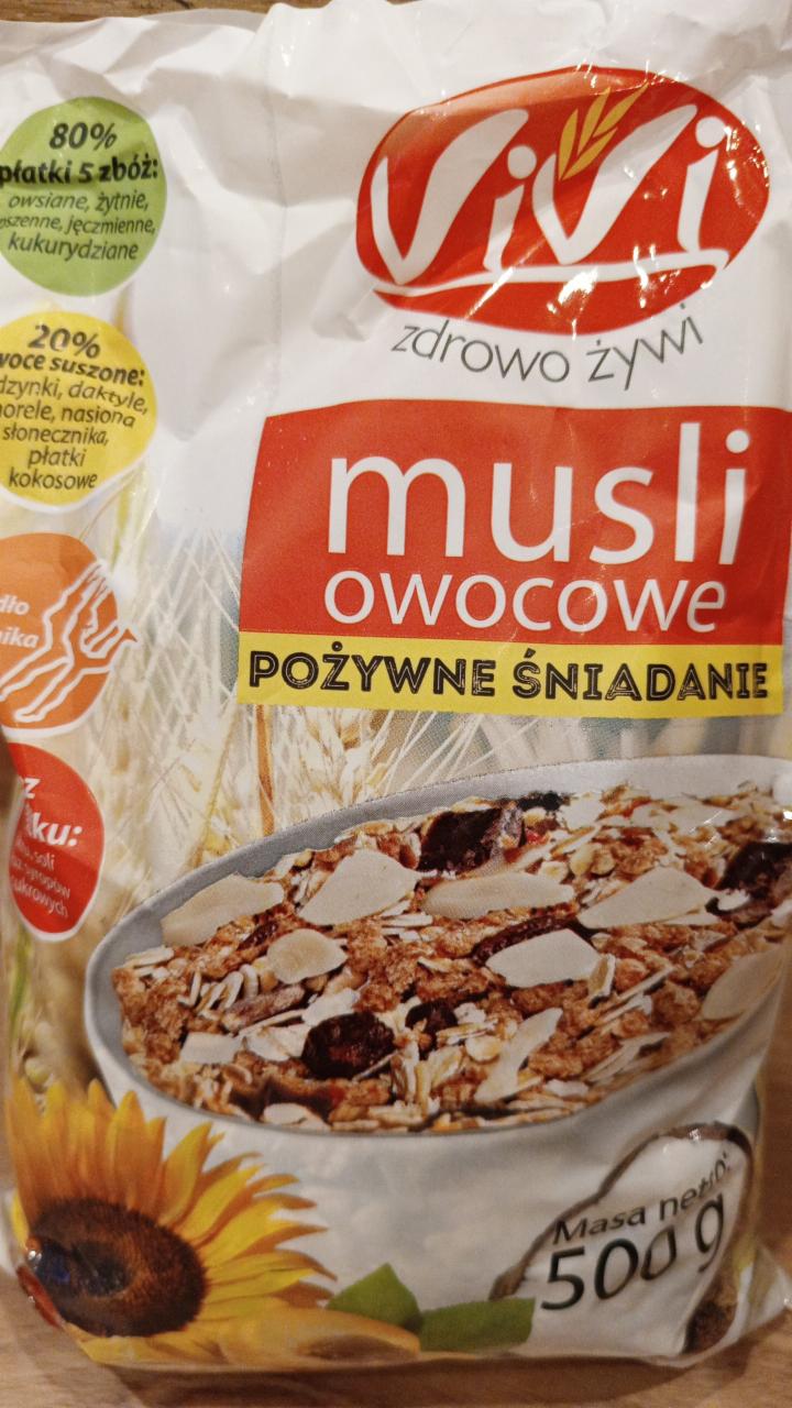 Zdjęcia - Musli owocowe Vivi