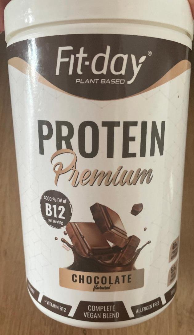 Zdjęcia - Białko Protein premium chocolate Fit-day