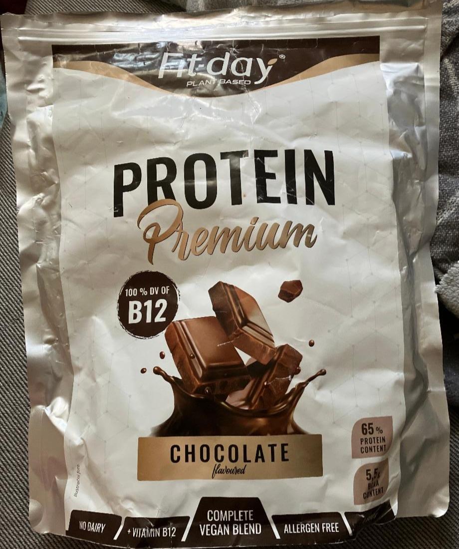Zdjęcia - Białko Protein premium chocolate Fit-day
