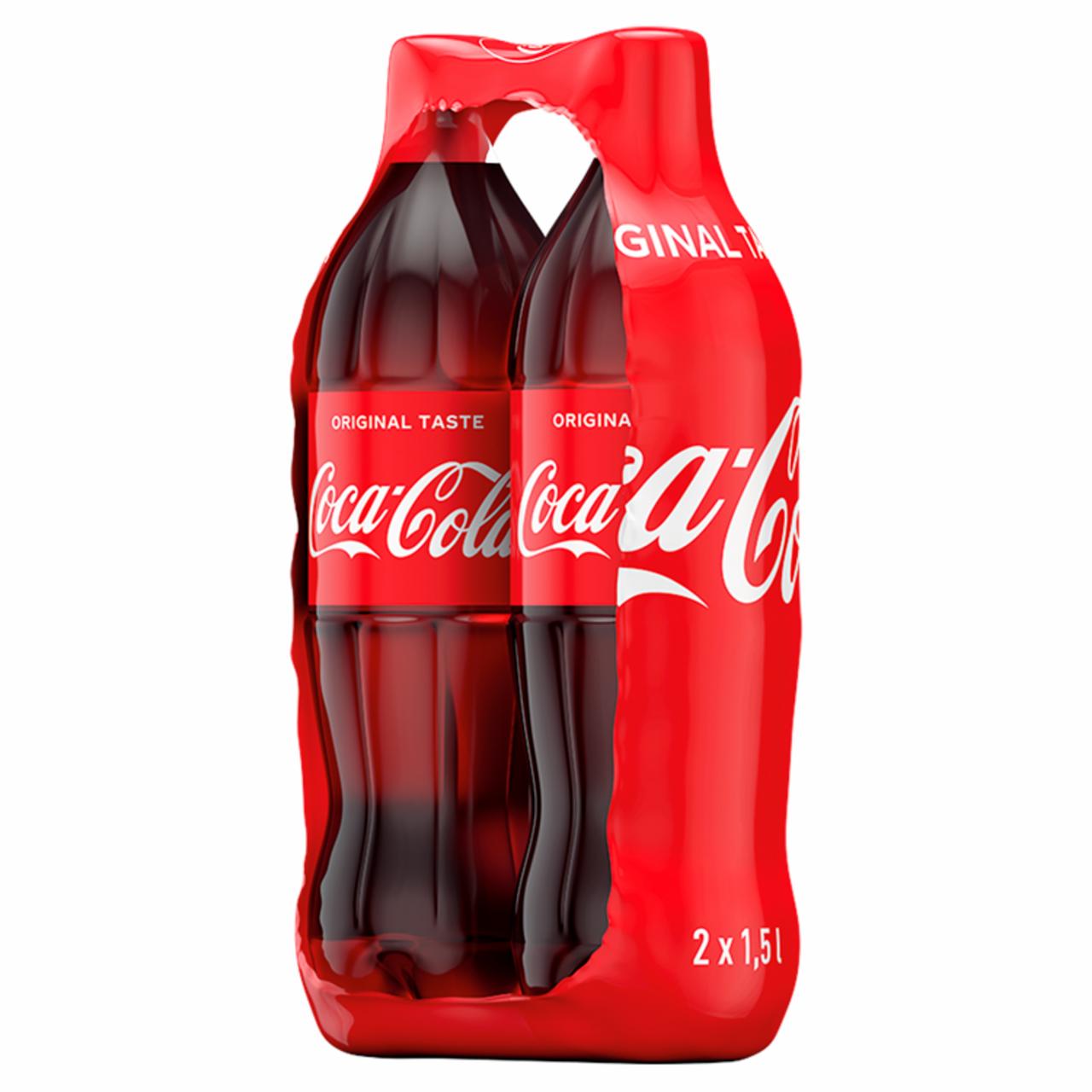 Zdjęcia - Coca-Cola Napój gazowany 2 x 1,5 l